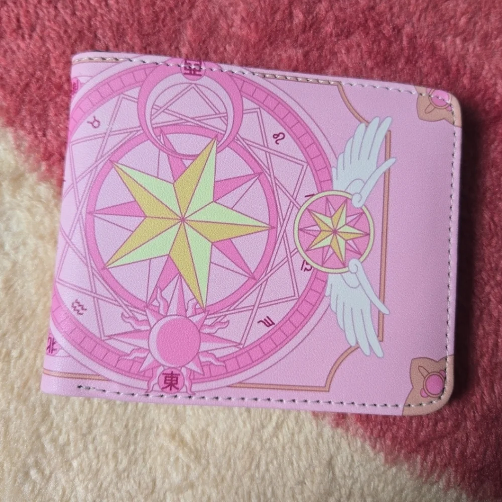 New Cardcaptor Sakura anime manga leather wallet
